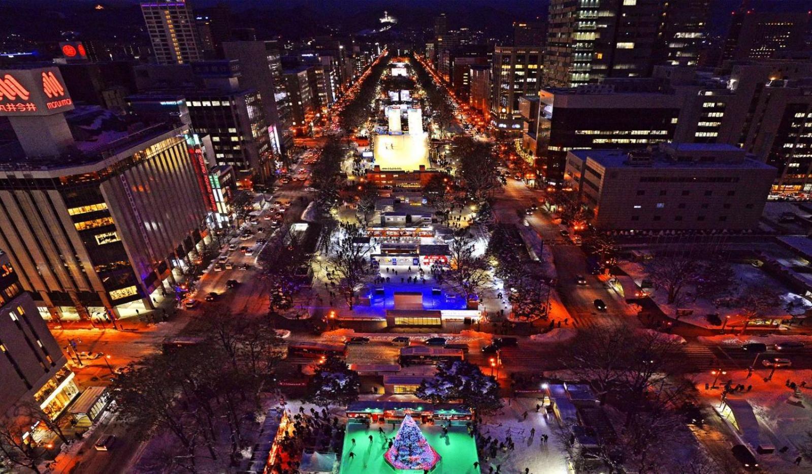 Hotel Sunroute Sapporo Dış mekan fotoğraf